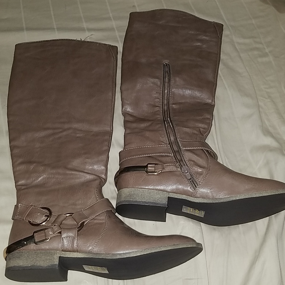 Tall Mocha Boots